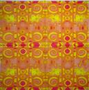 141 Muster - 3-lagig (orange)